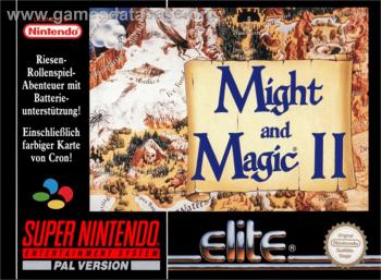 Cover Might and Magic II - Gates to Another World for Super Nintendo